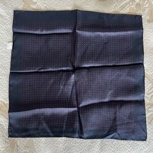 2/$25💙Brand new Vintage 100% Silk Man Pocket Square